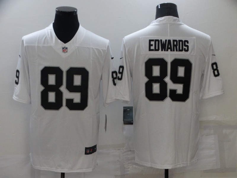 Men's Las Vegas Raiders Bryan Edwards #89 White Jersey